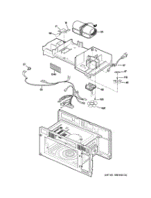 06 - Interior Parts (2) parts for Ge Microwave JVM1630CH002 from AppliancePartsPros.com