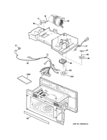 06 - Interior Parts (2) parts for Ge Microwave JVM1640AH01 from AppliancePartsPros.com