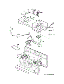 06 - Interior Parts (2) parts for Ge Microwave JVM1640SJ01 from AppliancePartsPros.com
