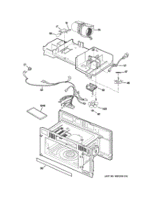 06 - Interior Parts (2) parts for Ge Microwave JVM1640SJ02 from AppliancePartsPros.com
