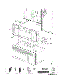 07 - Installation Parts parts for Ge Microwave JVM1631BH003 from AppliancePartsPros.com