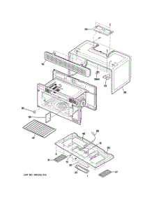 03 - Oven Cavity Parts parts for Ge Microwave JVM1640SJ03 from AppliancePartsPros.com