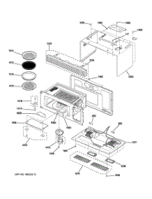 03 - Oven Cavity Parts parts for Ge Microwave SCA2000FBB01 from AppliancePartsPros.com