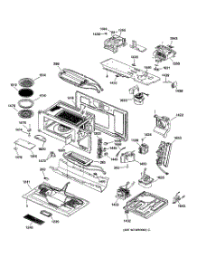 02 - Unit Parts parts for Ge Microwave SCA2001BSS03 from AppliancePartsPros.com