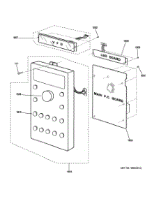 02 - Controller Parts parts for Ge Microwave SCA2000FWW01 from AppliancePartsPros.com