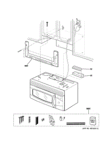 07 - Installation Parts parts for Ge Microwave JVM1790CK01 from AppliancePartsPros.com