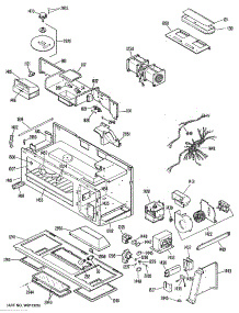 02 - Section2 parts for Ge Microwave JVM131H01 from AppliancePartsPros.com