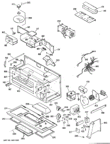 02 - Section2 parts for Ge Microwave JVM130H02 from AppliancePartsPros.com