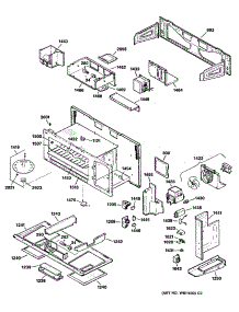 02 - Section2 parts for Ge Microwave LVM235WL02 from AppliancePartsPros.com