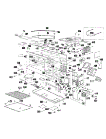 03 - Section3 parts for Ge Oven JKP76GP3BG from AppliancePartsPros.com
