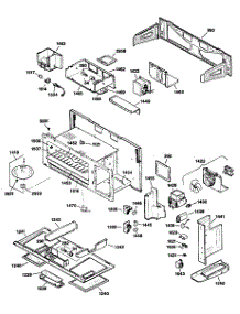 02 - Section2 parts for Ge Microwave JVM250AL01 from AppliancePartsPros.com