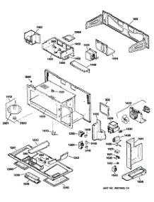 02 - Section2 parts for Ge Microwave JVM230WL01 from AppliancePartsPros.com