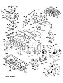 02 - Section2 parts for Ge Microwave JVM192K04 from AppliancePartsPros.com