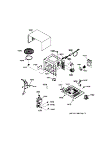 02 - Oven & Cabinet Parts parts for Ge Microwave JE1235WW003 from AppliancePartsPros.com