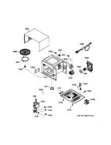 02 - Oven & Cabinet Parts parts for Ge Microwave JE835WW004 from AppliancePartsPros.com