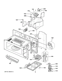 03 - Interior Parts (1) parts for Ge Microwave SCA1001FSS02 from AppliancePartsPros.com
