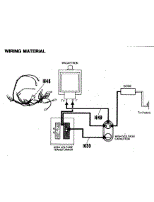 03 - Wiring Material parts for Ge Microwave JET344JV01 from AppliancePartsPros.com