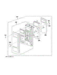 02 - Control Parts parts for Ge Microwave CVM1790SS1SS from AppliancePartsPros.com