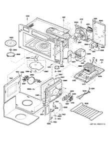 05 - Interior Parts (1) parts for Ge Microwave CVM1790SS1SS from AppliancePartsPros.com
