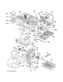 05 - Interior Parts (1) parts for Ge Microwave PSA1200RBB02 from AppliancePartsPros.com