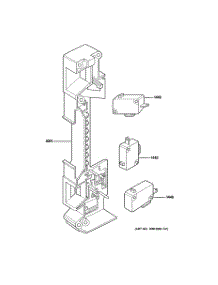 04 - Latch Board Parts parts for Ge Microwave JE740DR1BB from AppliancePartsPros.com