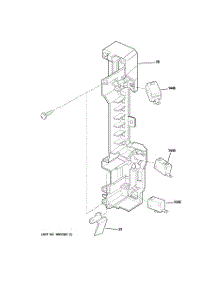 04 - Latch Board Parts parts for Ge Microwave JVM2052DN2WW from AppliancePartsPros.com