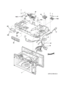 06 - Interior Parts (2) parts for Ge Microwave JVM2052DN2WW from AppliancePartsPros.com