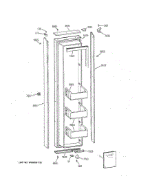 06 - Interior Parts (2) parts for Ge Microwave JVM2052SN2SS from AppliancePartsPros.com