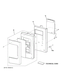 02 - Control Parts parts for Ge Microwave JNM1541SM4SS from AppliancePartsPros.com