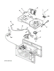 06 - Interior Parts (2) parts for Ge Microwave JVM1653WH06 from AppliancePartsPros.com