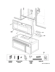 07 - Installation Parts parts for Ge Microwave JVM1653WH06 from AppliancePartsPros.com