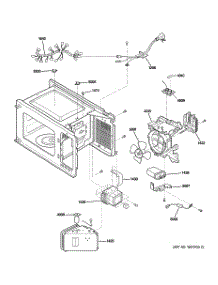 05 - Interior Parts parts for Ge Microwave JES1039WJ02 from AppliancePartsPros.com