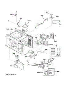 05 - Interior Parts parts for Ge Microwave JE740WK01 from AppliancePartsPros.com