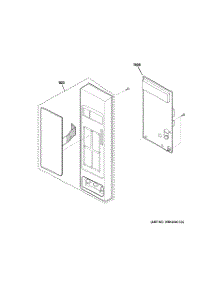 02 - Control Parts parts for Ge Microwave JES735BJ01 from AppliancePartsPros.com