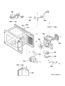 05 - Interior Parts parts for Ge Microwave JES1039BJ01 from AppliancePartsPros.com
