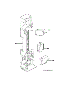 04 - Latch Board Parts parts for Ge Microwave JES1656SJ01 from AppliancePartsPros.com