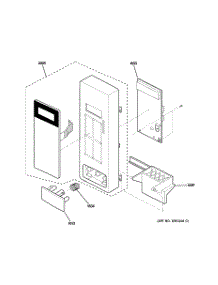 02 - Controller Parts parts for Ge Microwave JES1651SJ01 from AppliancePartsPros.com