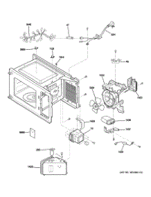 05 - Interior Parts (1) parts for Ge Microwave JES1651SJ01 from AppliancePartsPros.com