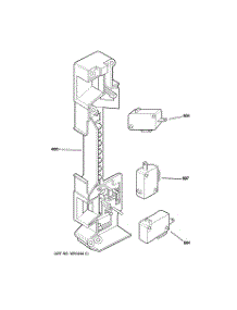 04 - Latch Board Parts parts for Ge Microwave JE1860BH03 from AppliancePartsPros.com