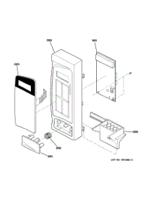 02 - Controller Parts parts for Ge Microwave JES1656WH02 from AppliancePartsPros.com