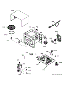 02 - Unit Parts parts for Ge Microwave JE635WC02 from AppliancePartsPros.com