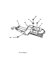 06 - Lock parts for Ge Oven JKP77WP3WG from AppliancePartsPros.com