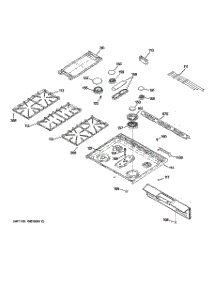 02 - Cooktop parts for Ge Range C2S985SET1SS from AppliancePartsPros.com