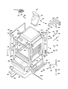 03 - Body Parts parts for Ge Range JGBP28MEMABS from AppliancePartsPros.com