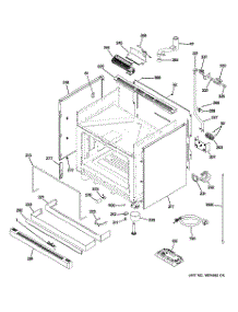 04 - Body Parts parts for Ge Range ZDP304NP1SS from AppliancePartsPros.com