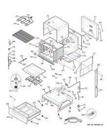 03 - Body Parts parts for Ge Range P2S975DEP2WW from AppliancePartsPros.com