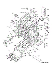 03 - Body Parts parts for Ge Range J2B918SEK1SS from AppliancePartsPros.com