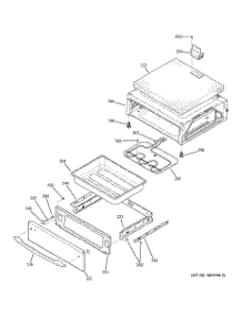 04 - Warming Drawer parts for Ge Range JCB910WK1WW from AppliancePartsPros.com