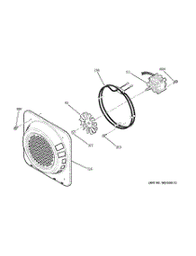 06 - Convection Fan parts for Ge Range J2S968KEK2CC from AppliancePartsPros.com