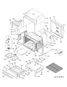 04 - Body Parts parts for Ge Range JS998SK4SS from AppliancePartsPros.com
